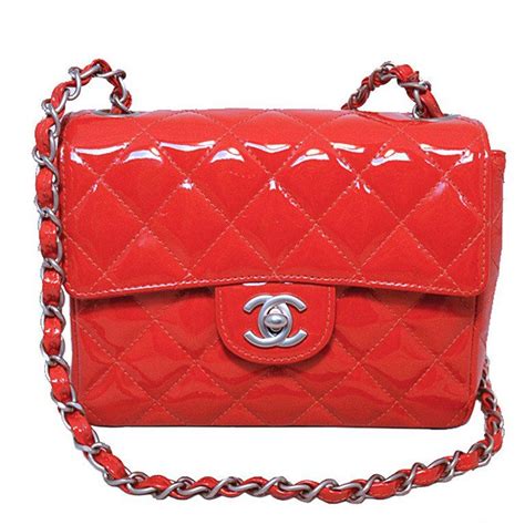 red patent leather chanel bag|chanel patent leather tote bag.